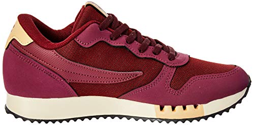 Fila, Euro Jogger Sport, Tênis, Feminino, Vinho/Bege, 36