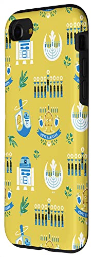 Coque iPhone 8 Star Wars R2-D2 C-3PO Hanukkah étui protection iPhone 7 SE - 2