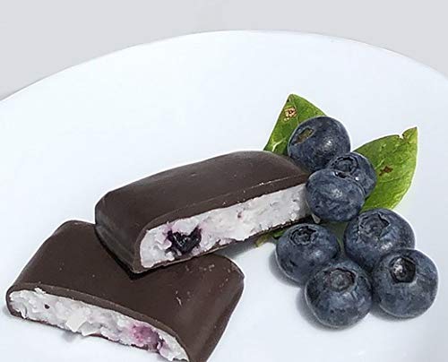 Maine Wild Blueberry Needhams, Gourmet Chocolate Candy Bars, 6 count, Great for Valentine's Day, Mother's Day, Christmas, Corporate gifts or Get Well Gift Box