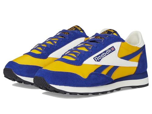 Reebok Unisex Aztec II Classic Cobalt-Always Yellow-Chalk Mens 13 Women 14.5 M