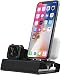 Produktbild Ladestation für Apple Watch und iPhone Airpods, 3 in 1 Aluminum Docking Station Halterung iWatch Ständer für Apple Watch Series 8/SE2/7/6/SE/5/4/3/2/1 45mm/41mm/44mm/40mm/42mm/38mm NightStand Mode