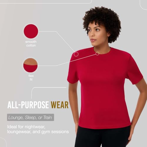 Image of AMAREE Classic Round Neck Half Sleeve T-Shirt - Soft, Breathable & Stylish Everyday Wear - (Pack of - 1)