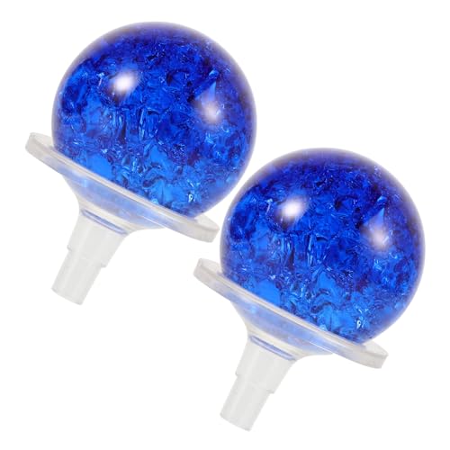VOSAREA 1 Set di Palline Scrollate di Ghiaccio di Fontane per Sfere di Pesce Sfere Decorative Decorative Ornament Decorativo Delicato Decorazione Sfera di