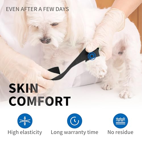 Selbsthaftende Bandagen, 8 Rollen x 7,5 cm x 4,5 m, elastische Bandagen, feste Bandagen, selbsthaftende Bandagen, selbstklebende Bandagen für Sport, Klebebinden, atmungsaktiv und reißfest
