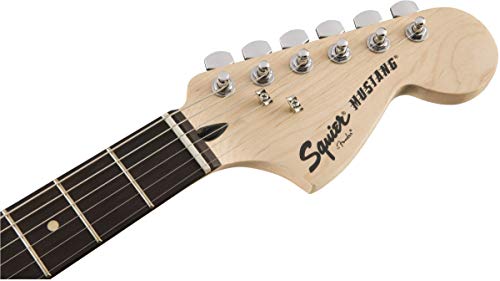 Squier Bullet Mustang HH – Bleu impérial - Les Beatles, Paul McCartney, John Lennon, RIngo Starr, George Harrison Squier Bullet Mustang HH – Bleu impérial – Image 6