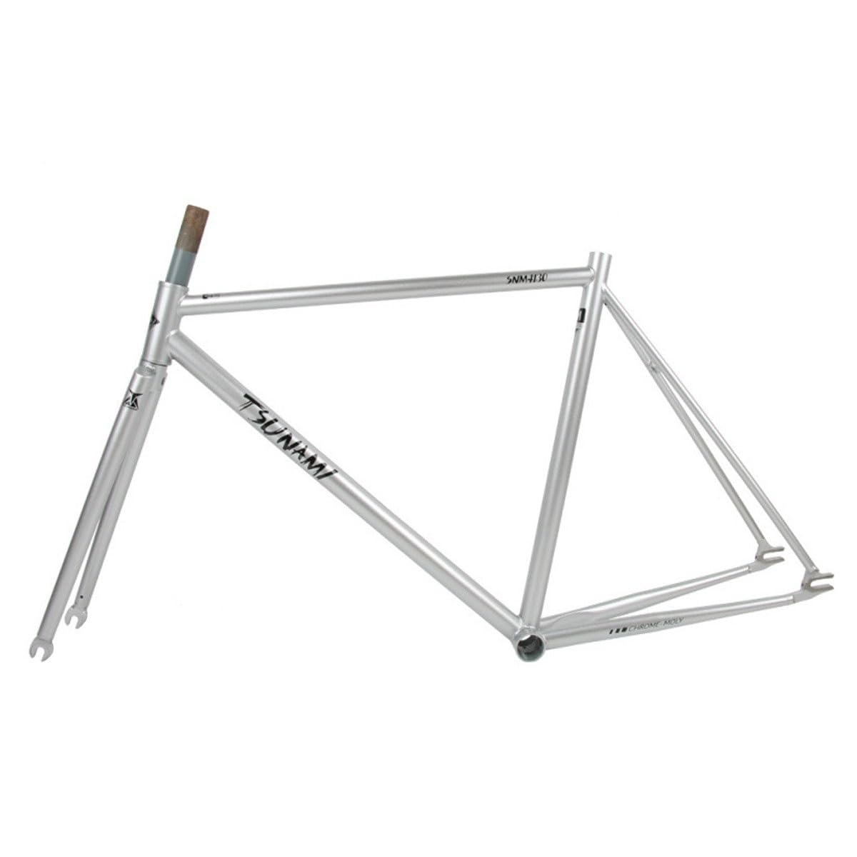 Amazon.co.jp: 50 52 55CM クロモリ鋼製自転車フレーム 700C 固定ギア