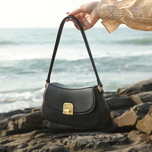 Shoulder Bag Clutch Purses for Women Hobo Bag Small Black Purse Evening Bag Crescent Purse2