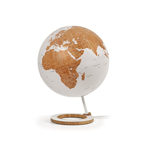 TECNODIDATTICA 0324bm - Globo terráqueo Atmosphere Bamboo Cover