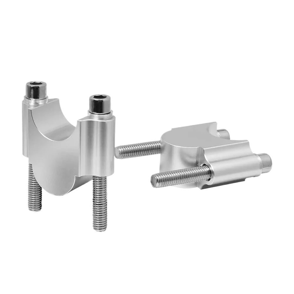 Abrazadera para manillar de motocicleta con ajuste universal de 22 mm a 28 mm 8