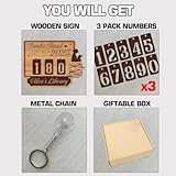 Personalized Cycling Miles Tracker Sign – Custom Rider Mileage Board – Bicycle Ride Log Plaque – Yearly Biker Achievement Chart – Unique Gift for Cyclists – Bike Distance Tracker Decor Display