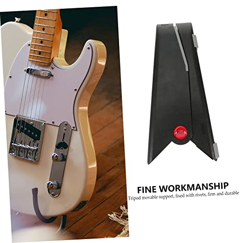 Milisten 2Pcs Bass Mandolin Abs Pedestal Cello A Bracket Holding Electric Instrument Adjustable Universal Frame Classical Rack Guitars Foldable Ukulele A- Tripod Nonslip Folding And #TOP4