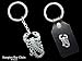 Sterling Silver Scorpion Keychain in a Large Carving Design or a Small Carving on Leather Design Handmade by Paxton