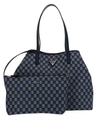 Cabas GUESS Vikky II grand format bleu idéal pour le bureau et le shopping