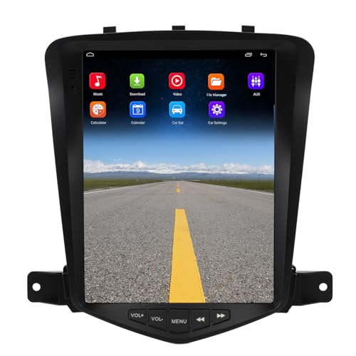 Leitor multimídia para carro, 4.0 estéreo 5G WiFi para Android 12 para Cruze 2008 a 2012