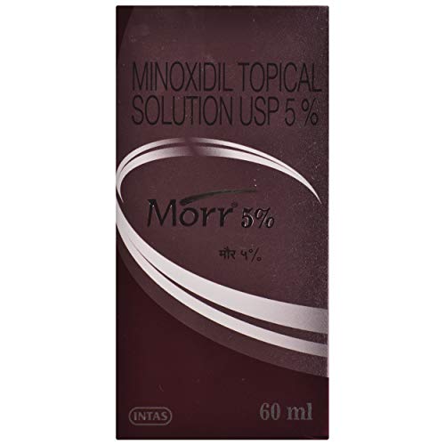 Image of Morr 5% - Bottle of 60ml Solution with Minoxidil