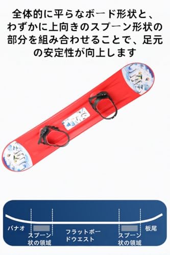 GRWOO ビンディング付きスキー板 大サイズ