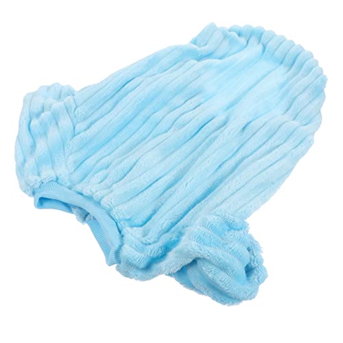 Sosoport ペット用の服 猫の衣装 猫の防寒着 猫用 犬の冬服 猫のおやつ 装飾ペットセーター 暖かい子猫のセーター 冬の子犬のセーター 愛らしい猫のセーター 冬の猫のセーター ポリエステル