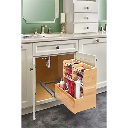 Image of Rev-A-Shelf 24 inch Pullout Kitchen /Bathroom Cabinet Organizer w /Soft-Close