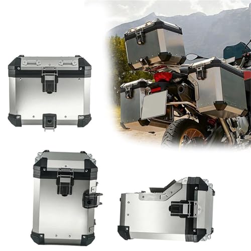 oCNp[{bNX R1250GS LC 2018-2024 2023 2022 2021 2020 2019 oCNpA~ThobO TChQbW pjAP[X [gN gbvP[X ANZT[(One Set Silver)