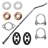 EDEX Tuyau d'échappement pour Fiat Punto 2 II (188) Hayon 1.2 (1999-2012)