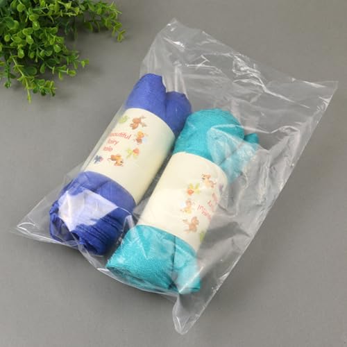 Bolsas de plástico blanco impermeables con diseño resistente y reutilizable para el hogar 2