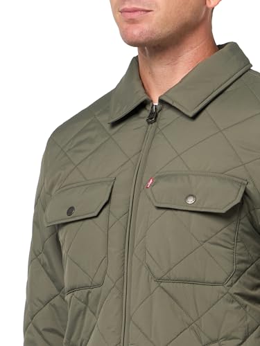 Levi's Men's Diamond Quilted Laydown Collar Jacket3