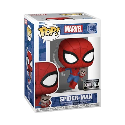 Funko POP Spiderman con Sandwich El Perro Figura de Vinilo #1449 - Exclusivo de Entertainment Earth