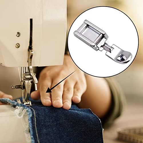 1pcs Zipper Sewing Machine Presser Foot,Narrow Clip ON Zip,Zipper Foot,Suitable for Low Shank Snap on Singer Brother Babylock Janome Kenmore White Juki New Home Simplicity Elna Husqvarna Bernina