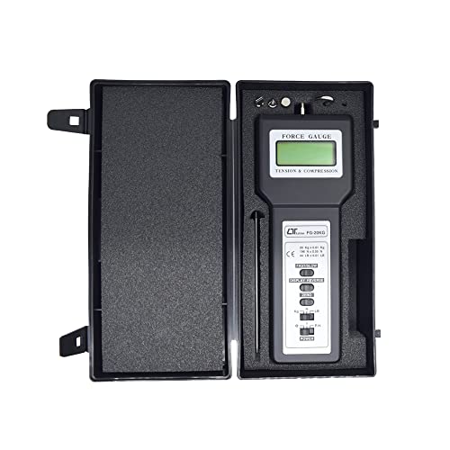 Image of Electronic Digital Force Gauge (Range: 20Kg) for Tension Spring | Peel Testing | Push Pull Force Gauge | Compression Spring | Alongwith Factory Calibration Certificate | Model: FG- 20KG