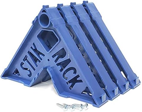 Stak Rack | 6 in 1 Painter's Accessory Tool | Stacking Design | Paint Interior or Exterior Doors, Trim & Kitchen Cabinet Doors| for Contractors & Homeowners (4)