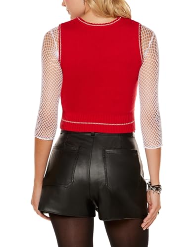 Spencer's Santa's Favorite Ho Christmas Sweater Vest | Outrageous Christmas Sweater4