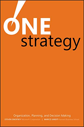 Preisvergleich Produktbild One Strategy: Organization, Planning, and Decision Making