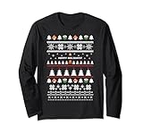 Nintendo Super Mario Pixels Ugly Christmas Long Sleeve Tee Long Sleeve T-Shirt