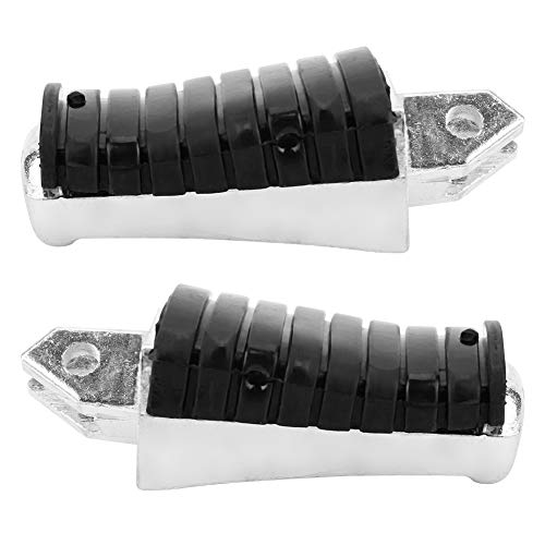 Qiilu Motorcycle Foot Pegs Antislip Rubber Front Foot Pegs Footrest Kick Panel For Xv250 Xv125 Xv400 Xv500 Xv535 Xv750 Xv1100 Xvs125 Xvs250 Xvs400 Xvs650 #TOP6