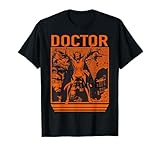 15 MARS 727 Graphisme de bande dessinée rétro orange Marvel Doctor Strange T-Shirt