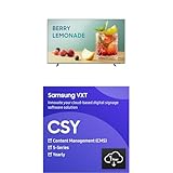 Samsung 43' Crystal UHD 4k Pro TV + VXT S-Series w/Cloud Based, Content Management Software, 1 Year Subscription
