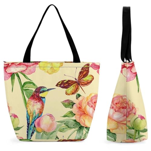 Sac de voyage oiseau papillon pour femme : résolvez le manque d'espace avec style