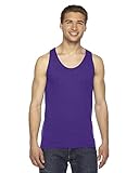 American Apparel Men's Fine Jersey Tank - Purple/L