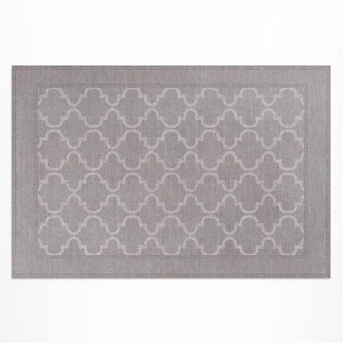 Tapis extérieur jardin balcon terrasse PVC imperméable 120x180cm - 2
