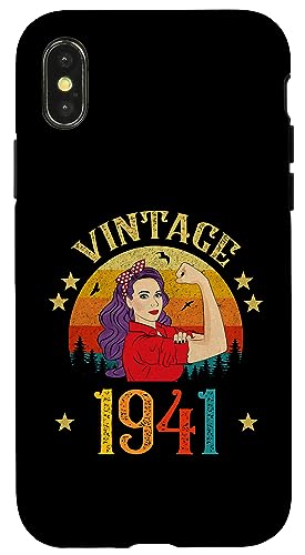 85�΂̒a�����v���[���g 85�� �����p ���g�� ���B���e�[�W 1941 �X�}�z�P�[�X iPhone X/XS �p