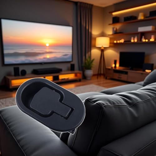 Nlinlin 1 pièce de rechange noire pour fauteuil inclinable - Levier de dégagement - En plastique ABS - Compatible avec les câbles A de 6 mm et 3 mm – vue 6