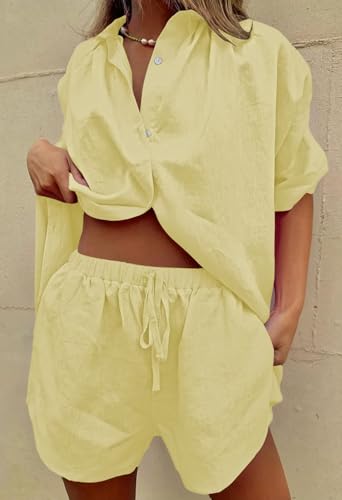 Image of Fixmatti Women Jumpsuit Low V Neck Drawstring Waisted Long Pant Romper Outfits