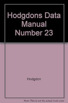 Hardcover Hodgdons Data Manual Number 23 Book