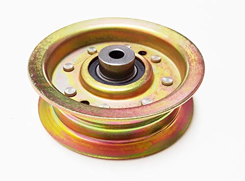 173901, 532173901, 156493, 532156493 Flat Idler Pulley Used On Craftsman Poulan Husqvarna