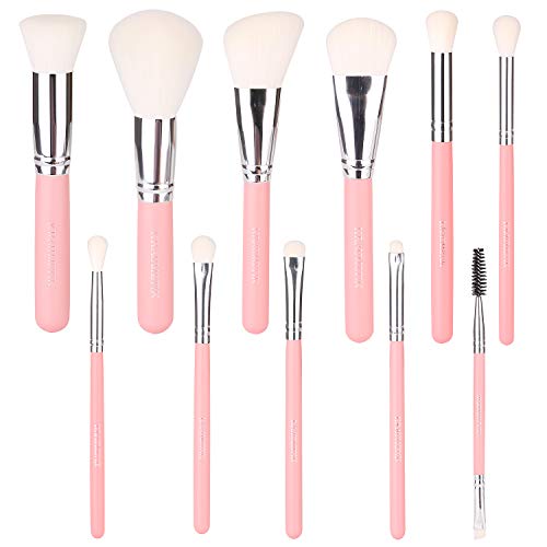 Makeup Brushes Set Professional Premium Synthetic Brush Blending Face Powder Blush Concealers Eye Cosmetics Make Up Kits 11PCS