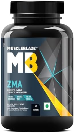 MuscleBlaze ZMA, 60 Tablets