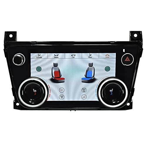 Xuenav 7 Inch Touch Screen Car Climate Control Replacement For 2009-2018 Jaguar Xj Xjl Full Touch Screen Hvac Ac Panel Air Conditioning Screen thumb #2