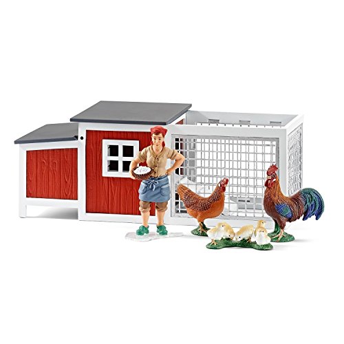 Preisvergleich Produktbild Schleich 42191 - Hühnerstall Spielset