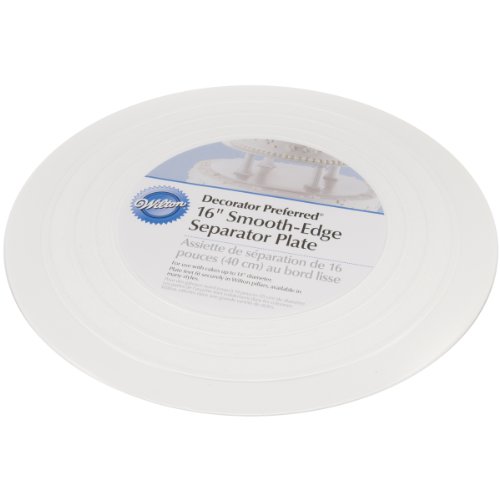 Wilton Smooth Edge Separator Plate For Cakes, 16-Inch #TOP7
