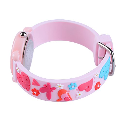 Image of Kids Watches for Boys Girls, 3D Cartoon Wrist Watch for Child Ages 3-8 | Cute Soft Silicone Watchband, Analog Dial, Daily Waterproof Durable, Birthday Christmas Ideal Gift for Little Child